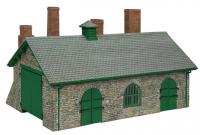 44-0198G Bachmann Scenecraft Blacksmiths and Wagon Workshop